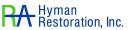 RA Hyman Restoration logo